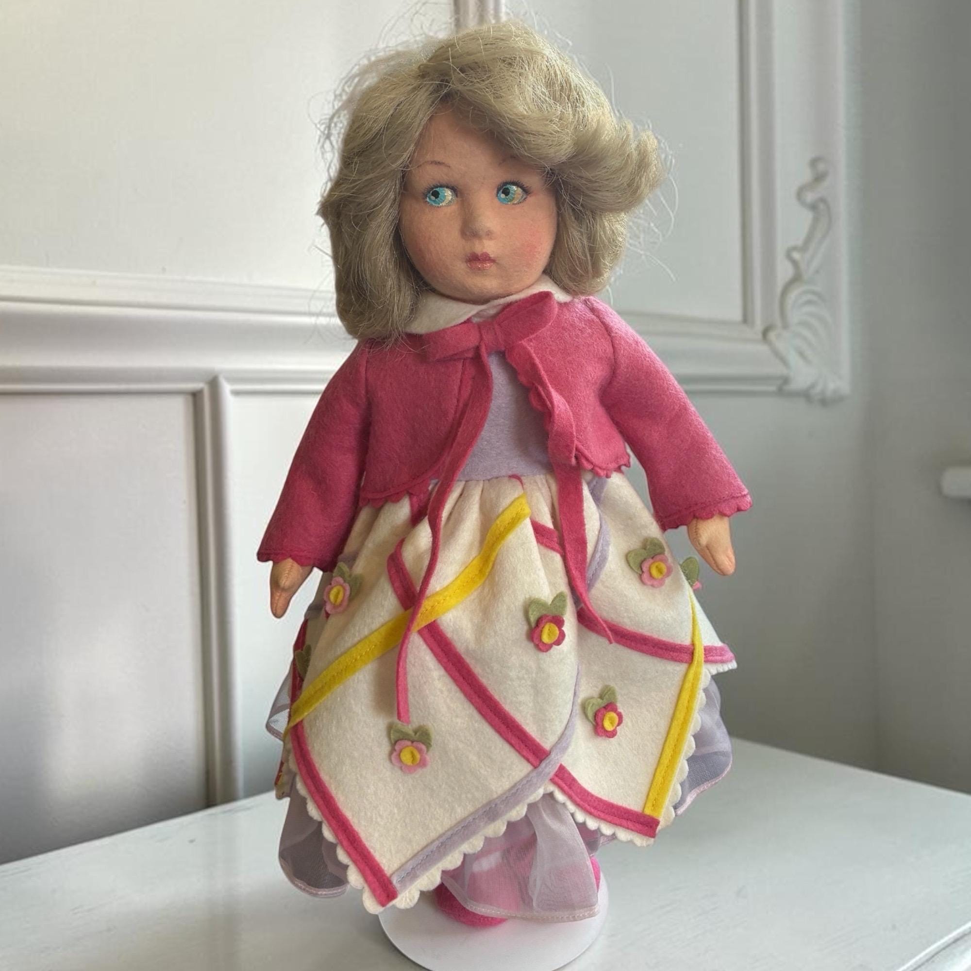 Lenci Felt Doll - Etsy