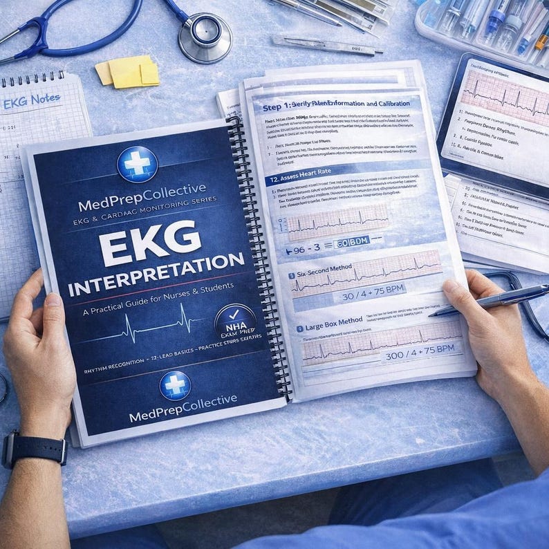 ECG Interpretation Study Guide PDF | Cardiac Rhythms, Case Studies ...