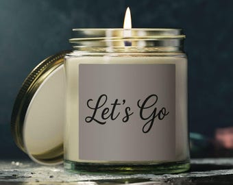 Vela Let's Go – Aroma a coco y albaricoque – 4 oz 9 oz