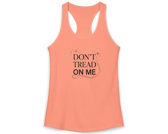 Camiseta de tirantes Don't Tread on Me - Regalo para mamá - Top para ella