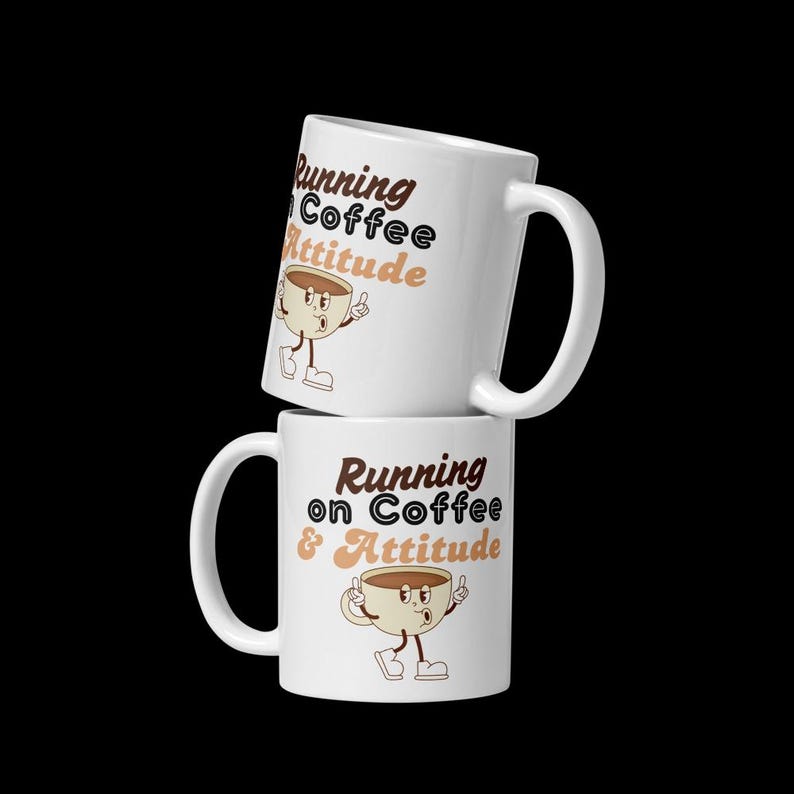 May include: A white ceramic mug with a black handle and the text "But First, Coffee" in a bold, black font. The mug is likely 11-15 ounces in size, perfect for a morning beverage.