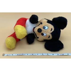 Vtg 1950s-1960s Stuffed Mickey Mouse Walt Disney Distributing Co Plush Toy image 13