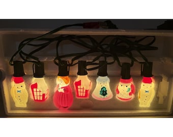 Avon Gallery Original Victorian Style Christmas Lights Henry Ford Museum Tested
