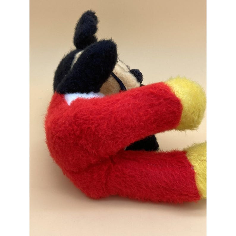 Vtg 1950s-1960s Stuffed Mickey Mouse Walt Disney Distributing Co Plush Toy image 12