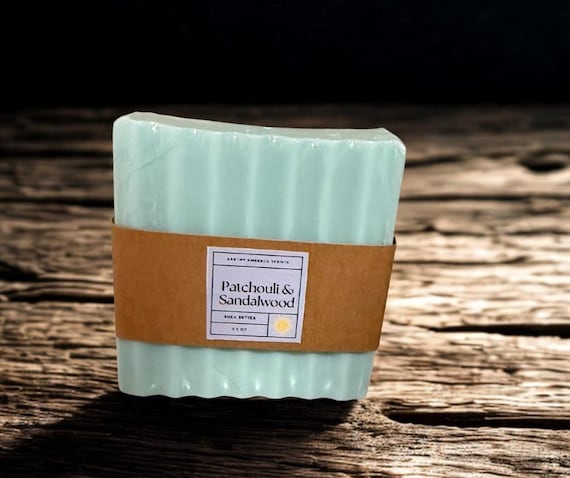 Patchouli and Sandalwood Handcrafted Soap Bar
