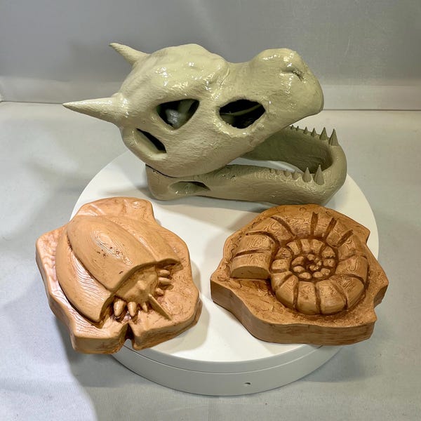 3D Printed Pokemon Gen 1 Fossils