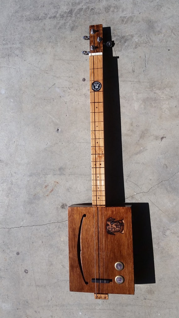 LAGUNITAS inspired Cigar Box Slide Guitar Etsy