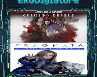 Crimson Desert Deluxe + Pragmata Deluxe Edition | Steam | PC Compatible | 0ffline | Read Description