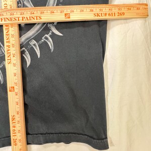 Camiseta vintage azul líquido para hombre, talla 5XL, con estampado tribal nativo americano AOP imagen 5