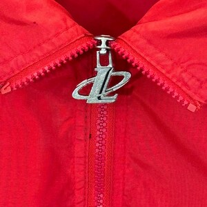 Chaqueta cortavientos VTG NFL Logo Athletic para hombre, talla 2XL, de los Kansas City Chiefs, con cremallera completa. imagen 6