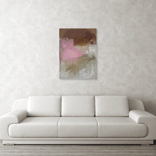 Abstract Painting Tan and White Beige Cream Blush Pink Large Original Art gray contemporary Earth Tones Black White modern geometric Minimal