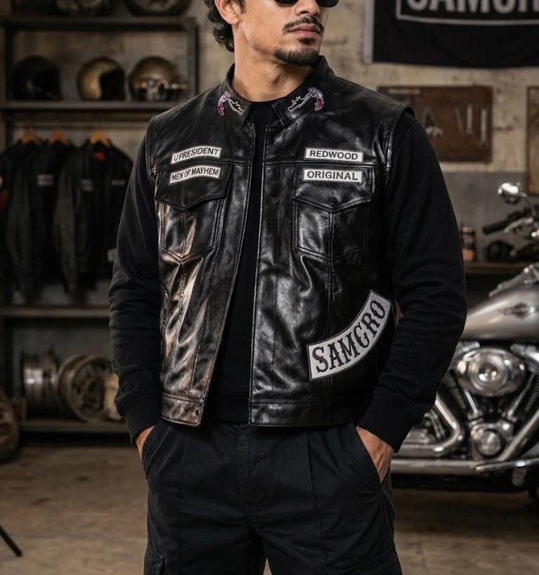 Sons of anarchy vest - Etsy 日本