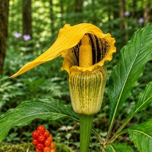 Jack in the Pulpit Blue - Etsy