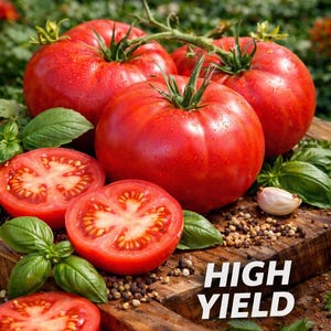 Heirloom Tomato Seeds 'Unclockable Queen' – Disease Resistant Beefsteak, High Yield