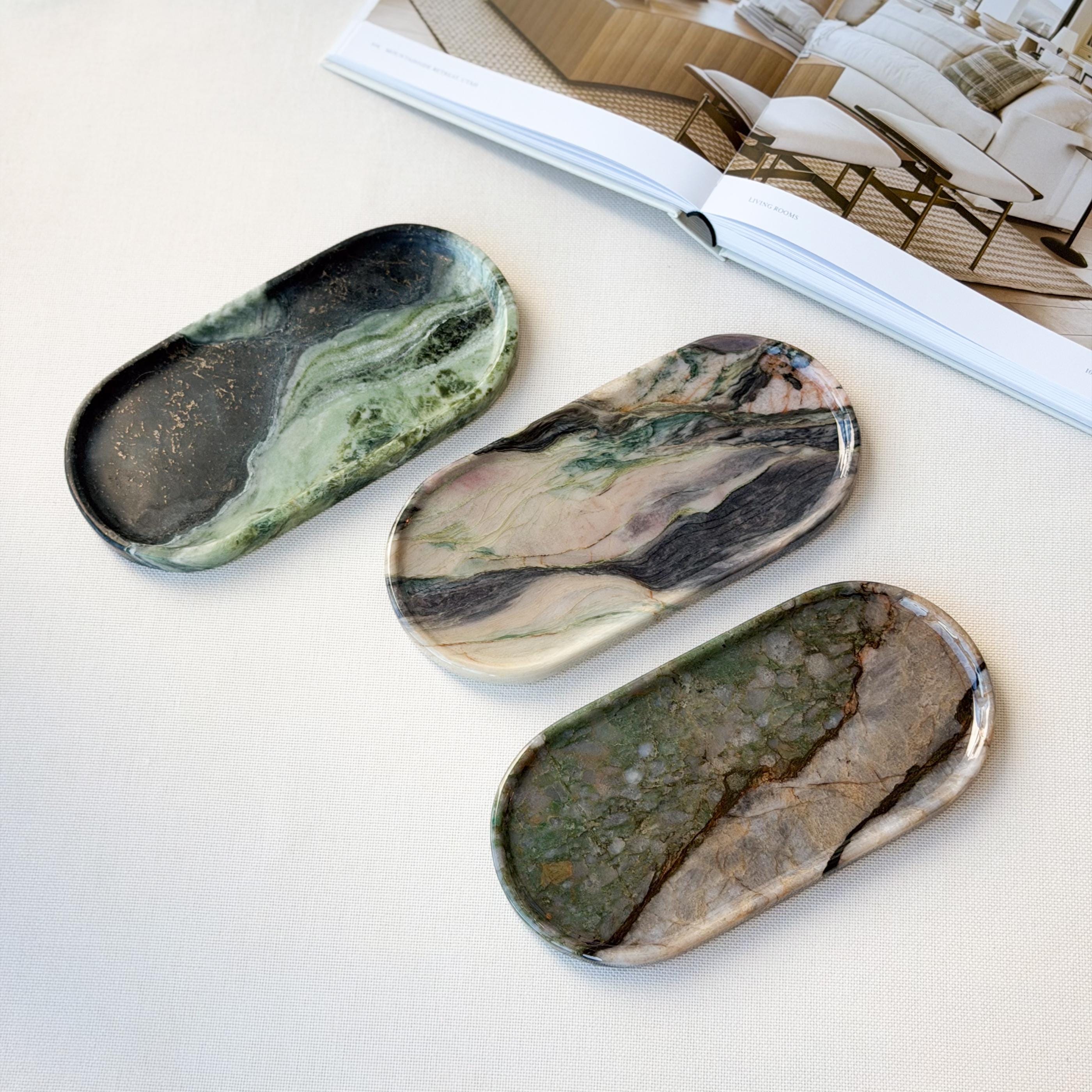 Vintage ＊ agate tray Agate Jewelry Tray - Etsy