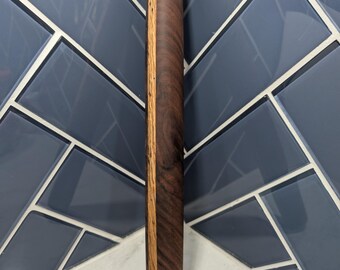 Handgjord kavel i valnöt och ek