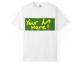 Op maat gemaakt shirt met artwork | Jouw kunst: geen tekst
