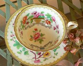 Rare Vintage Aynsley Imari Pattern A3968 Oriental Flowers and Vases Tea Cups and Saucers, Kitchen and Dining, Collectibles, Flowers