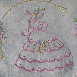 Two Vintage Runners ~ Home and Living ~ A Beautiful Southern Belle Runner in Pinks and a Second Floral Pink Runner Give one and Keep One ~