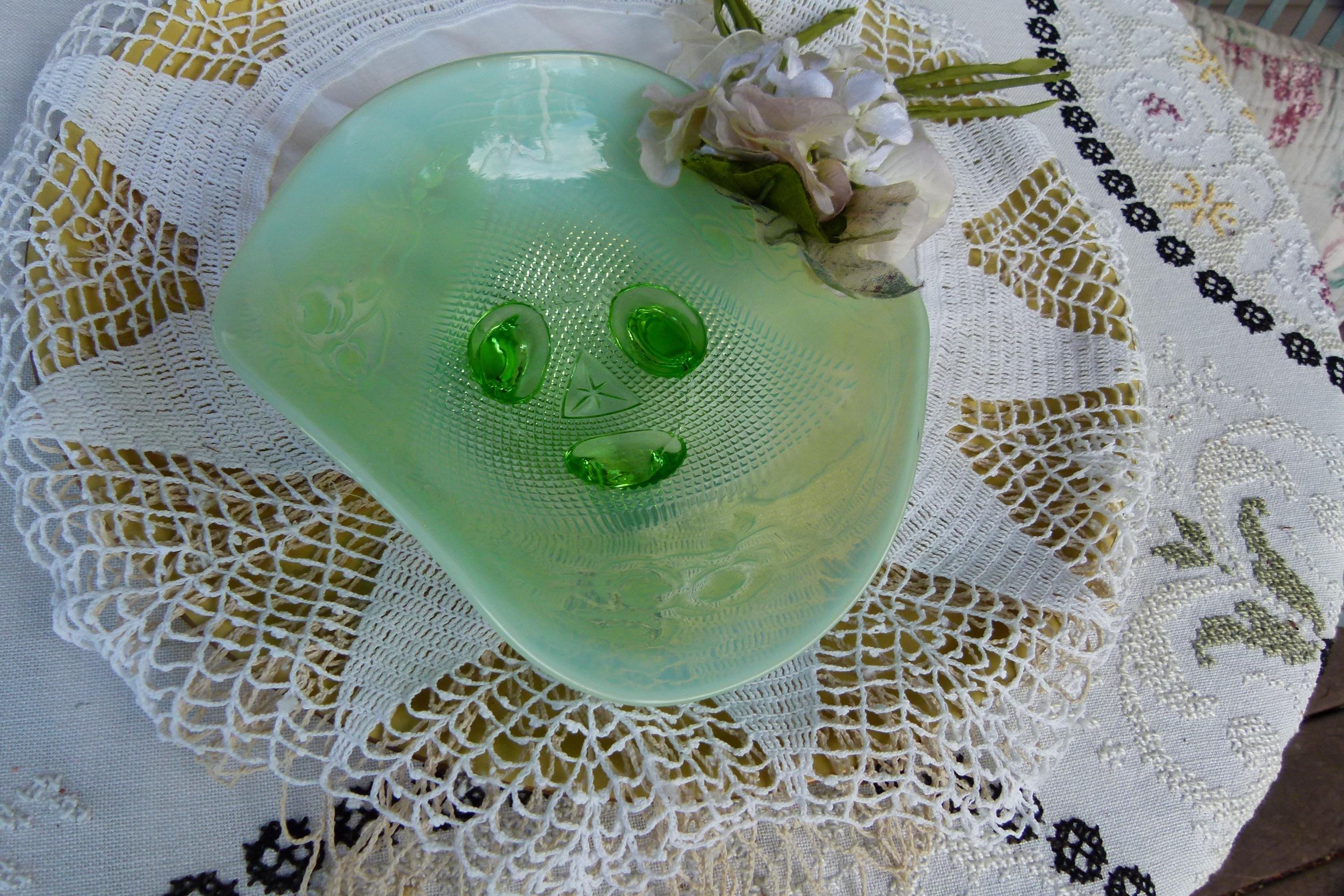 【希少品】　ジェファーソングラス　キャンディー　ボウル　ヴィンテージ　USA Jefferson Glass Co - Etsy