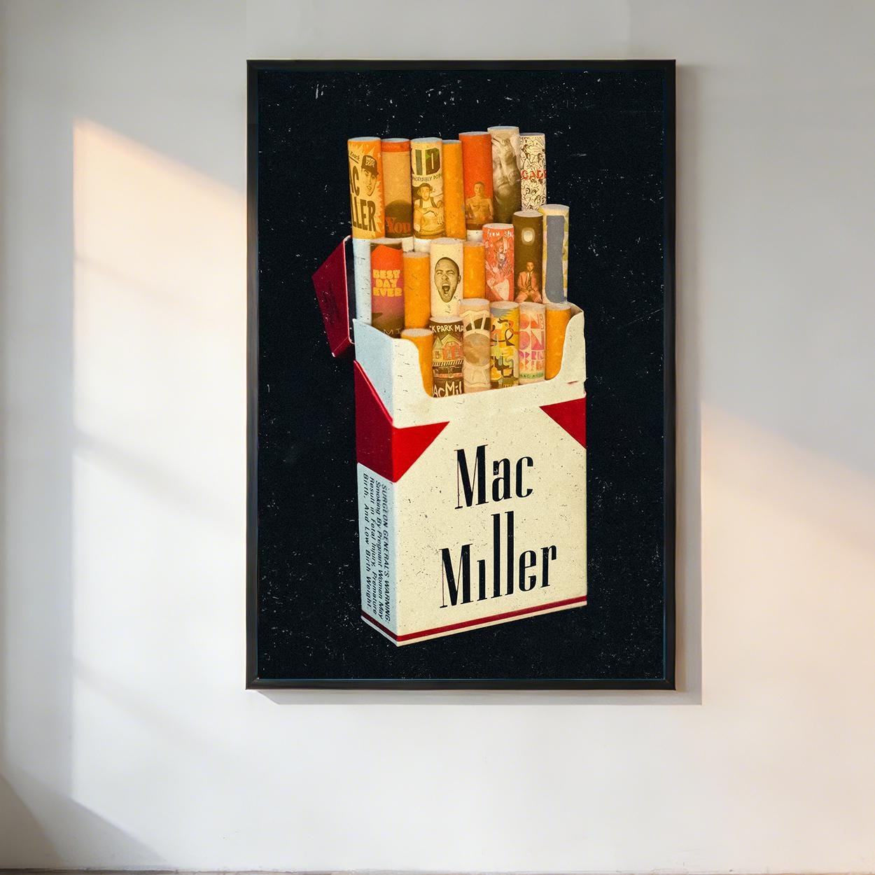 Mac Miller Print Cigarettes