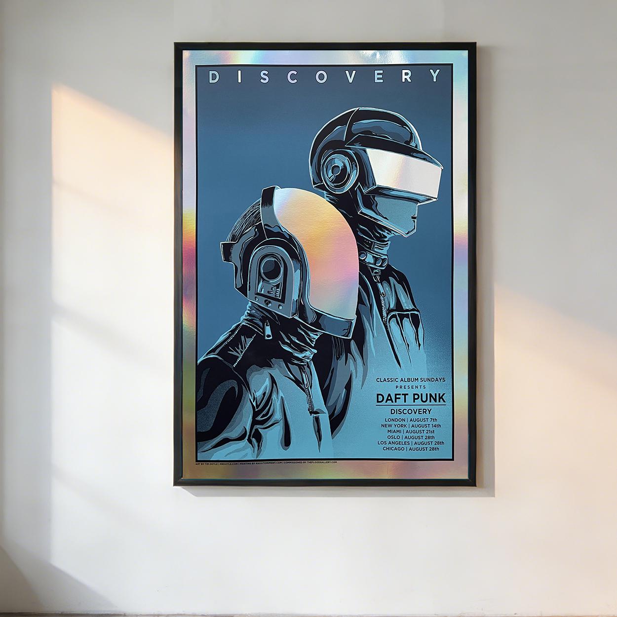 Daft punk poster - Etsy 日本