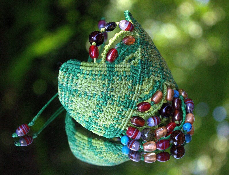 Green bracelet for women boho micro macrame cuff bracelet beaded jewelry tribal jewelry bracelets for festivals original birthday gift