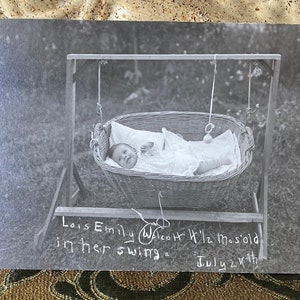 RPPC Baby im Schwung