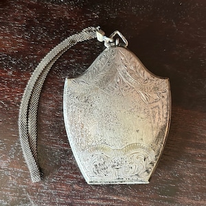 Compact Nickle Siver Coin Purse