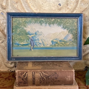 Dawn on Fantasy Lady lithograph print by Robert Wood