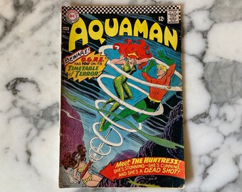 Aquaman Comic Book Etsy