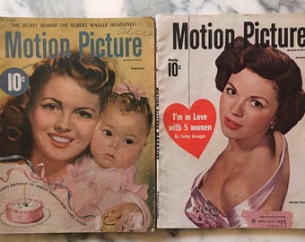 Filmtidningar med Shirley Temple på omslaget