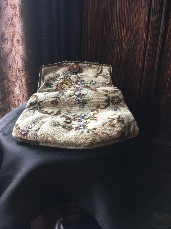 Tapestry Clutch Purse