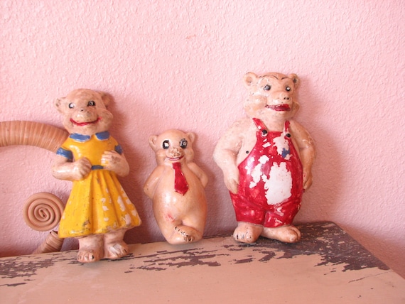 三匹のクマの壁掛け - Etsy 日本