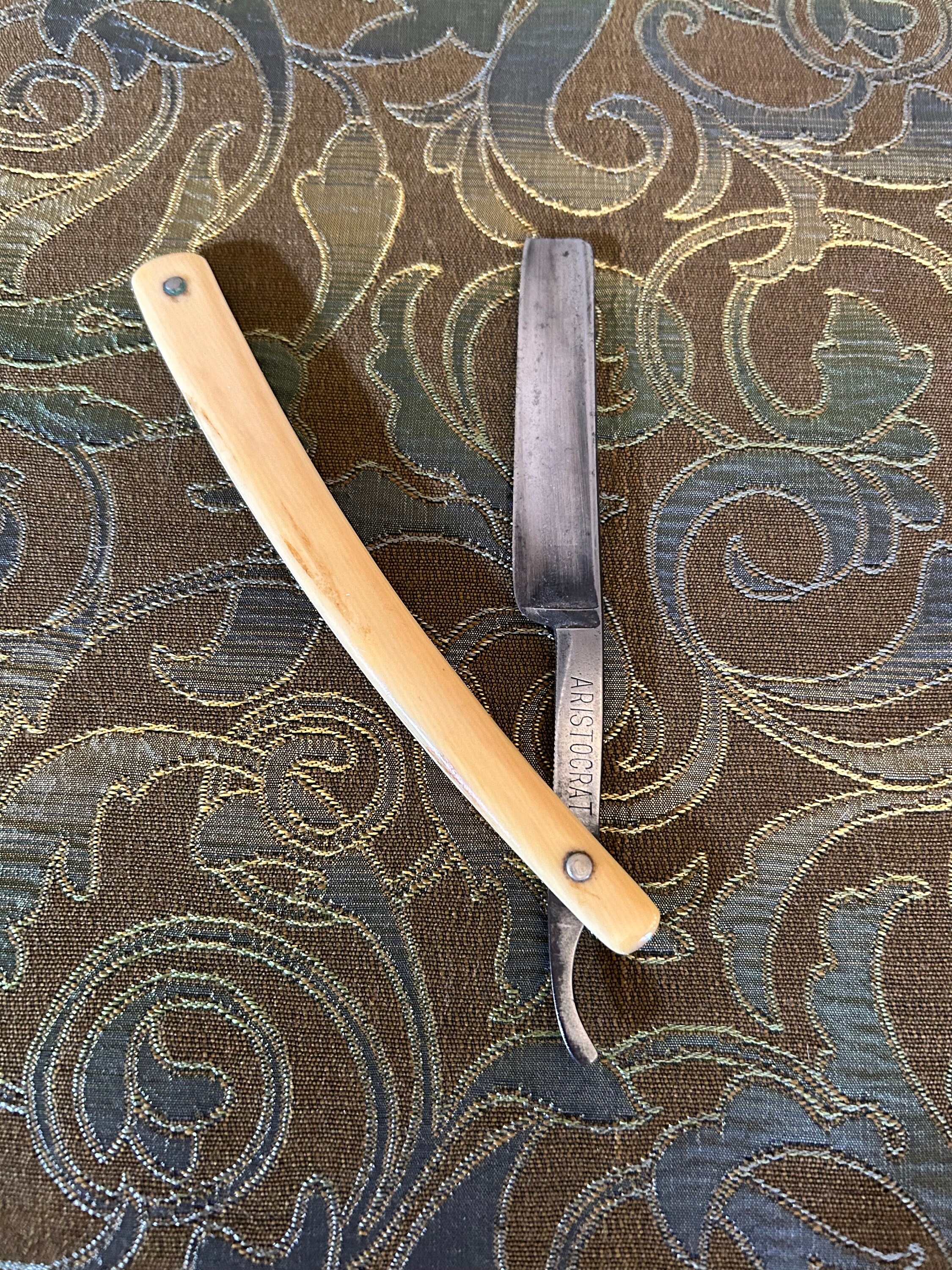 Straight Razor Aristocrat Celluloid - Etsy