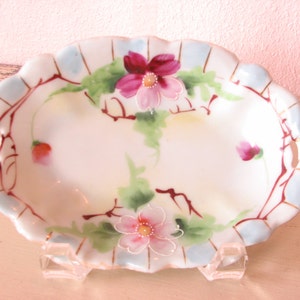 Olive Dish Hand Painted Marked Japan image 1