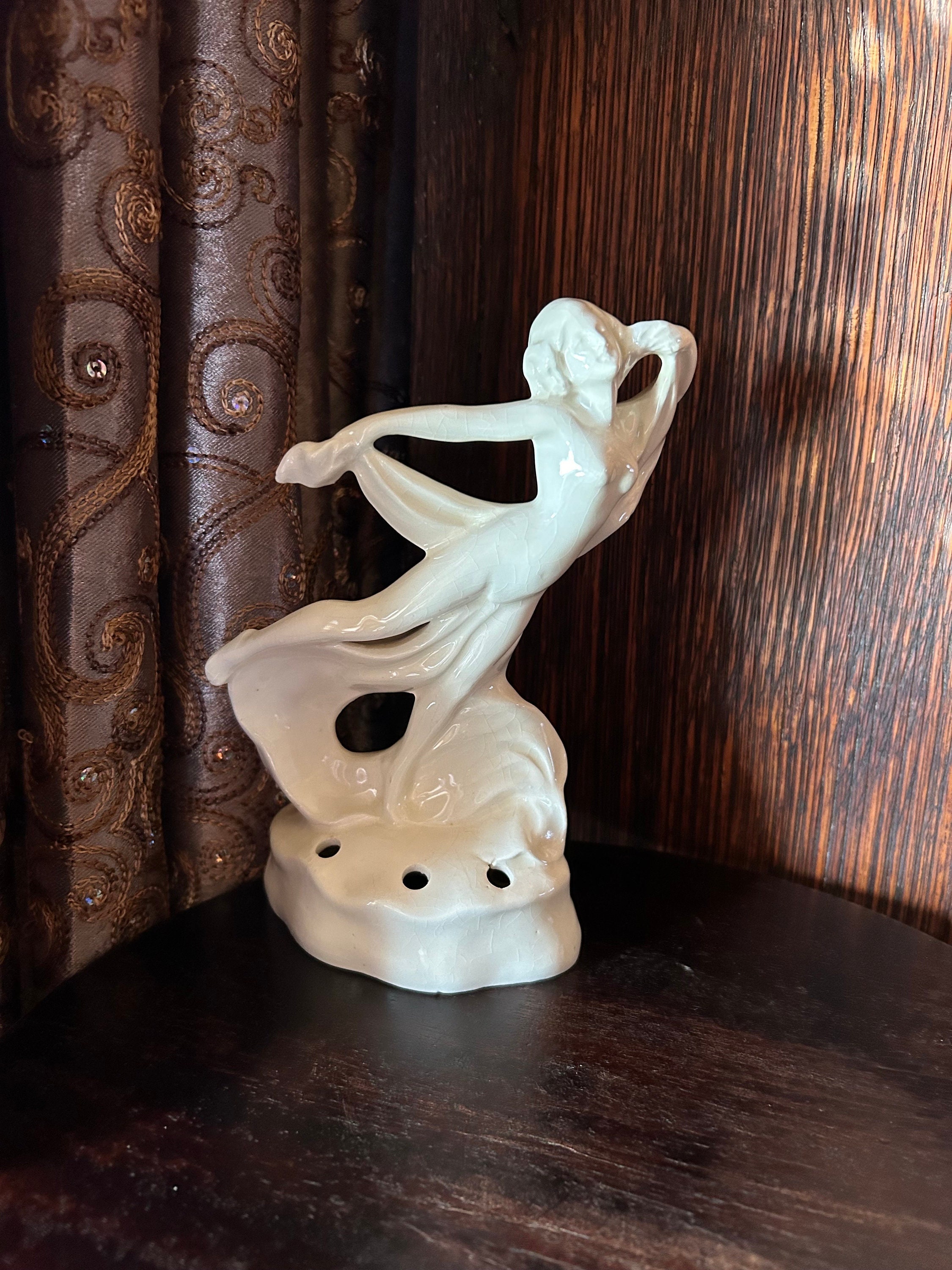 Flower Frog Porcelain Mature - Etsy