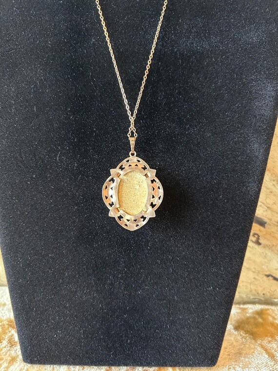 Gold Fleck Necklace View 5