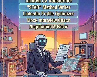 Asesor de Carrera con IA / 5 consejos para el trabajo ideal, currículum y entrevista (Descarga PDF)