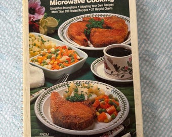 Vintage 1979 Kenmore Microwave Cooking Cookbook | Retro Sears Kitchen Recipes