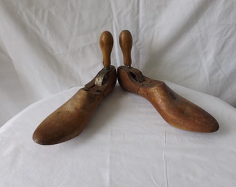 Antique Wooden Set of Cobbler Shoe Molds