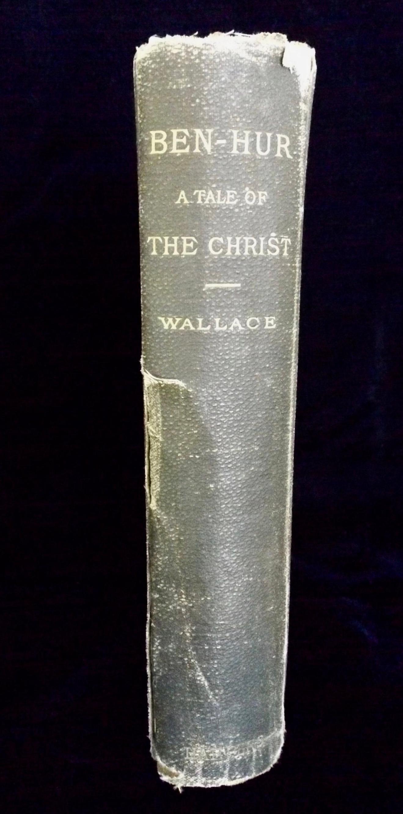 Ben-Hur, A Tale of the Christ by Lew. Wallace 1880's copyright, Hardcover