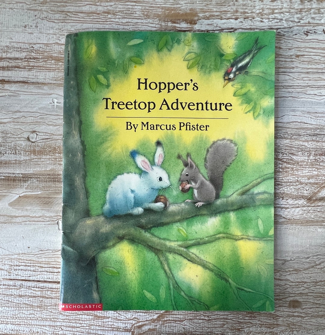 Hopper's Treetop Adventure by Marcus Pfister, 1997, Trade Paperback Etsy