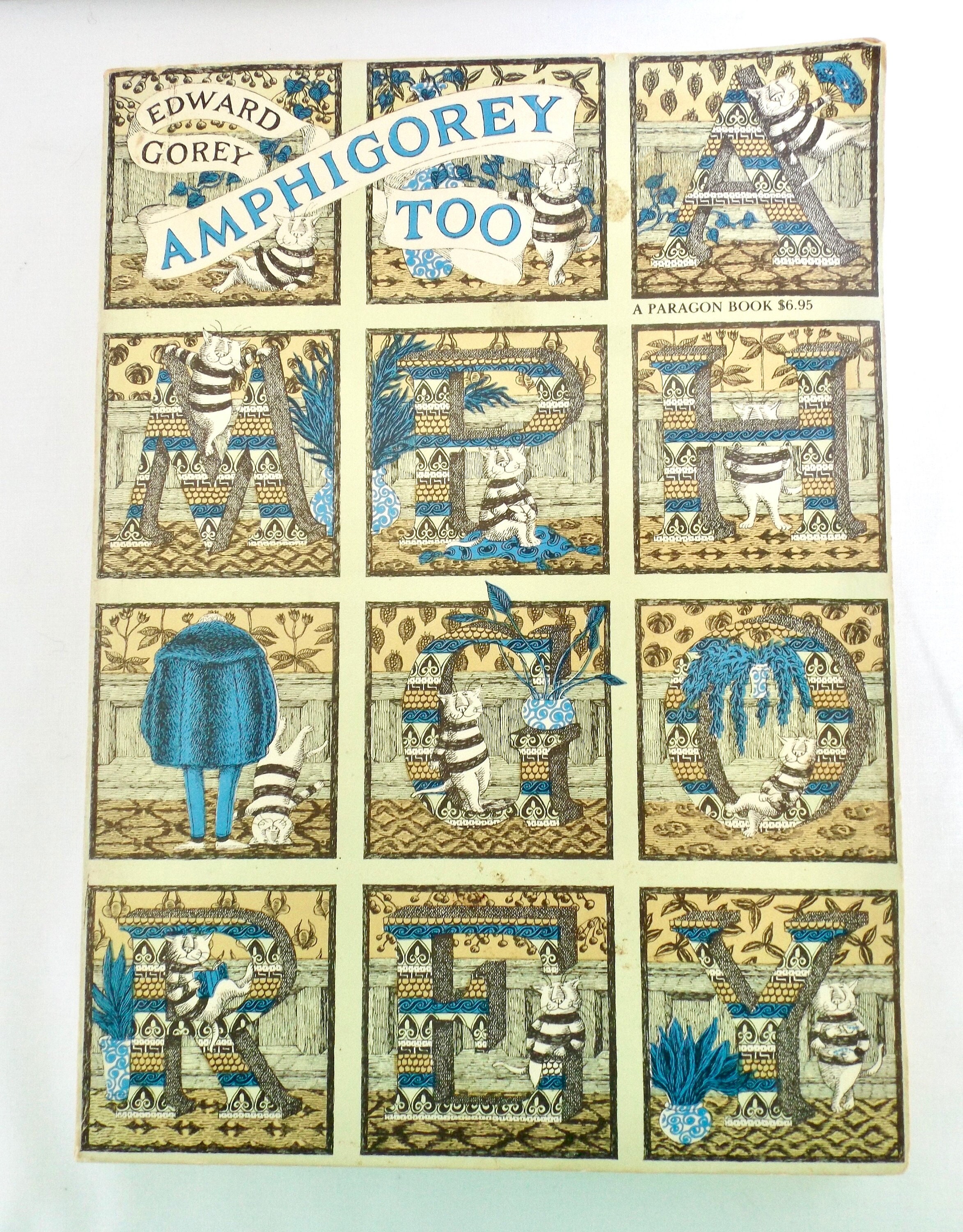 Amphigorey Too by Edward Gorey Large Paperback, Copyright 1980