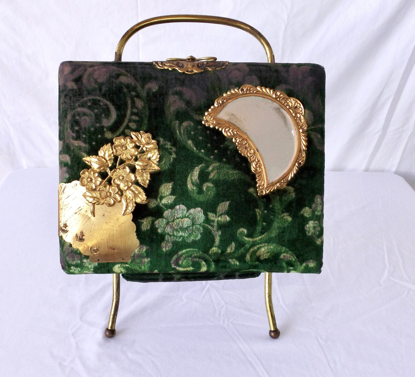 Antique Photo Album Stand with over 60 photographs Included Etsy