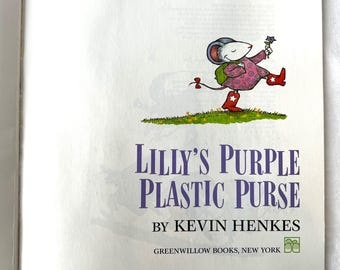 Lilly's Purple Plastic Purse, Kevin Henkes, Paperback Book With