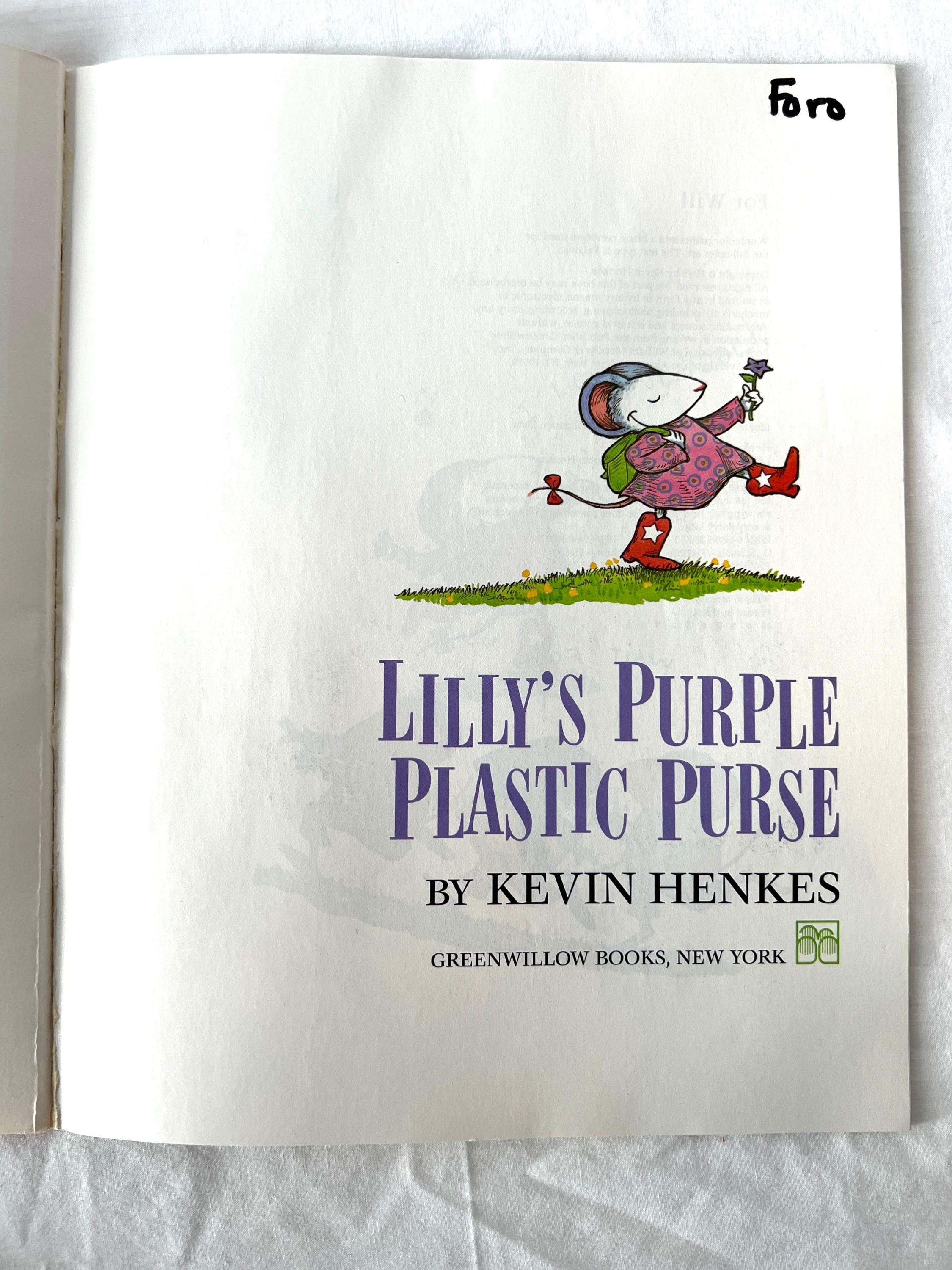 Lilly's Purple Plastic Purse, Kevin Henkes, Paperback Book With