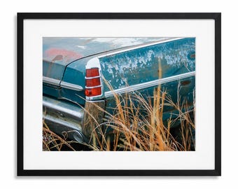 1963 Santa Catalina Detail – Verlassener Oldtimer Fine Art Print