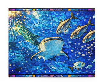 Whale Shark Mosaic Puzzle