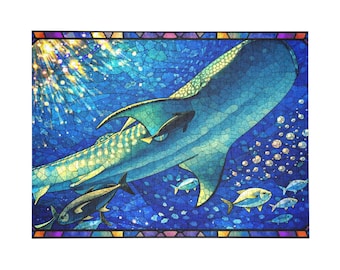 Whale Shark Mosaic Puzzle